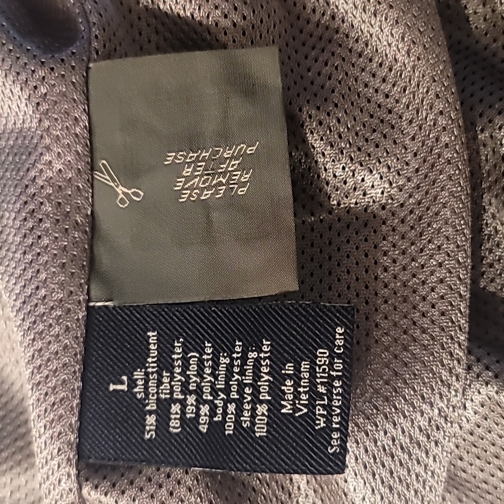 0456. EUC~ Croft & Barrow ~ Black ~ Size Large Retails $100 (NJ-559) 🏌 Golfers! - Picture 10 of 12